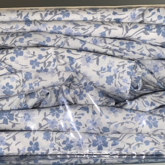 Lauren Ralph Lauren Bedding Ralph Lauren Queen Sheet Set Blue Floral